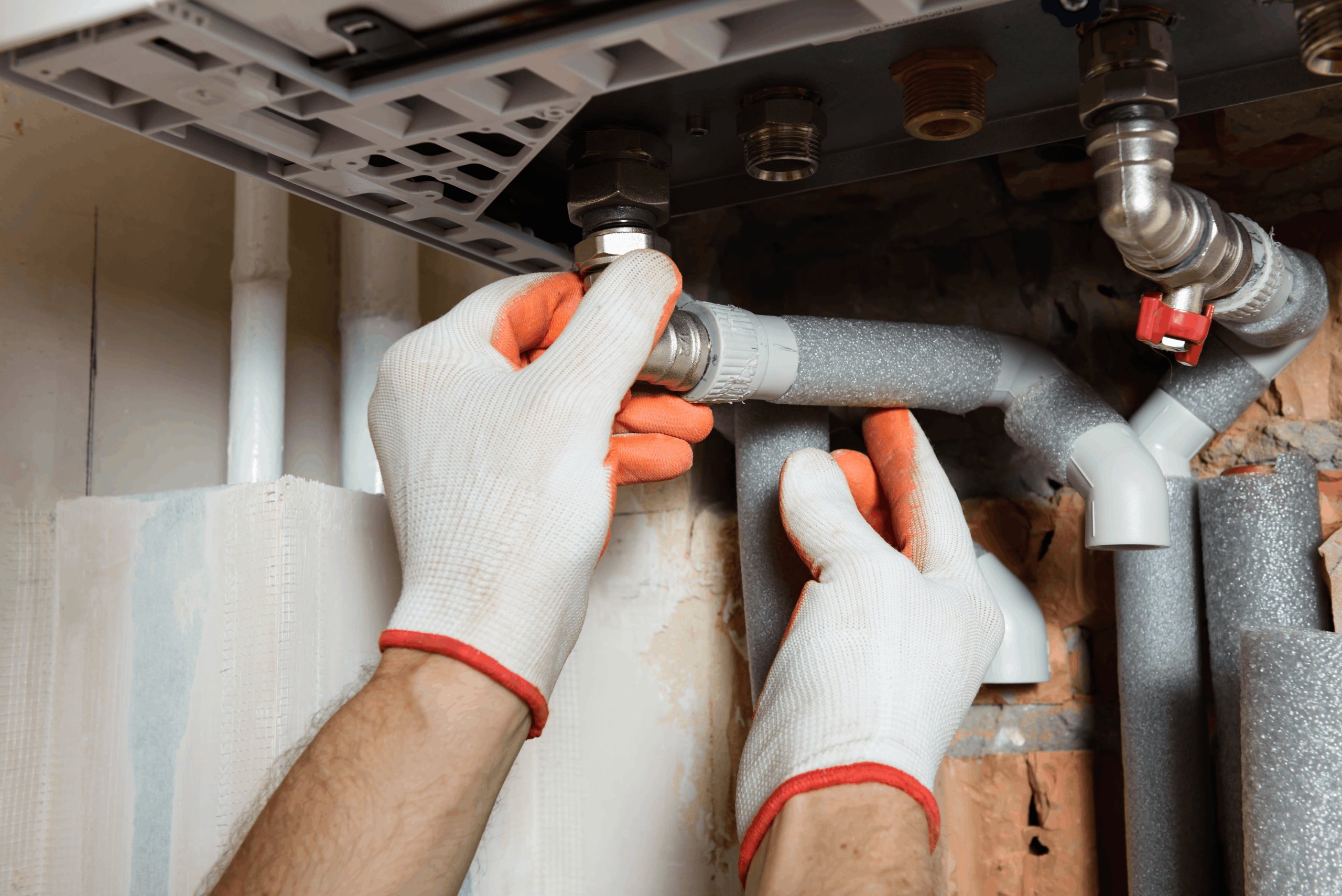Gas fitting Installation